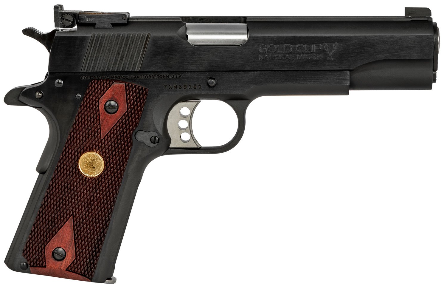 GOLD CUP NAT MATCH 38SPR BL 5"