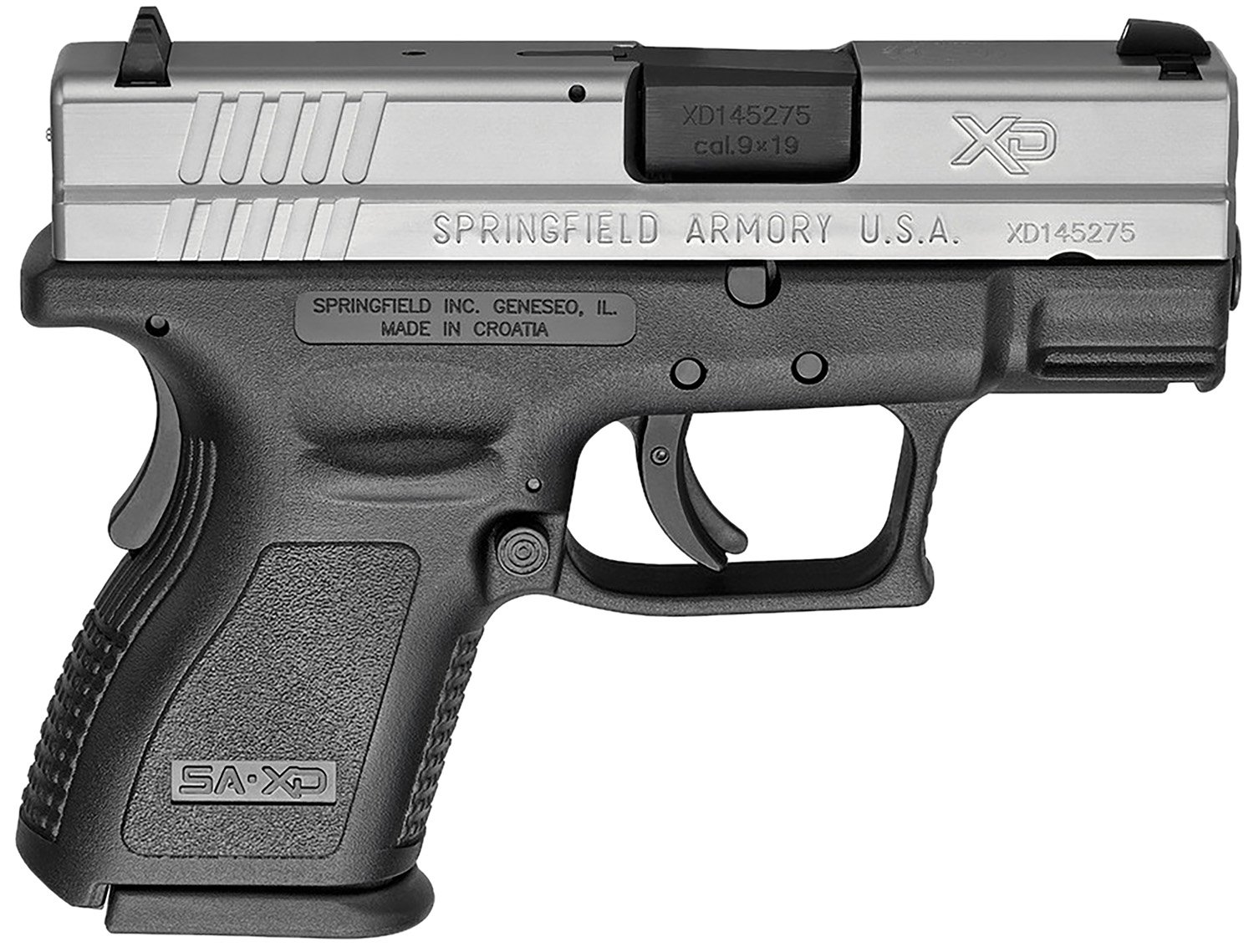 XD SUB-COMPACT 9MM BT 10+1