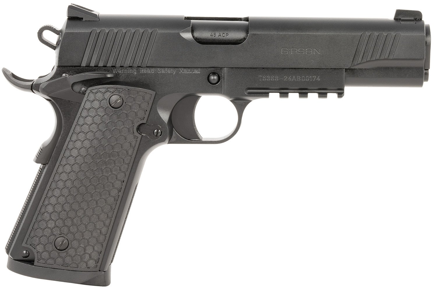 UNTOUCHABLE 45ACP BLACK 5"