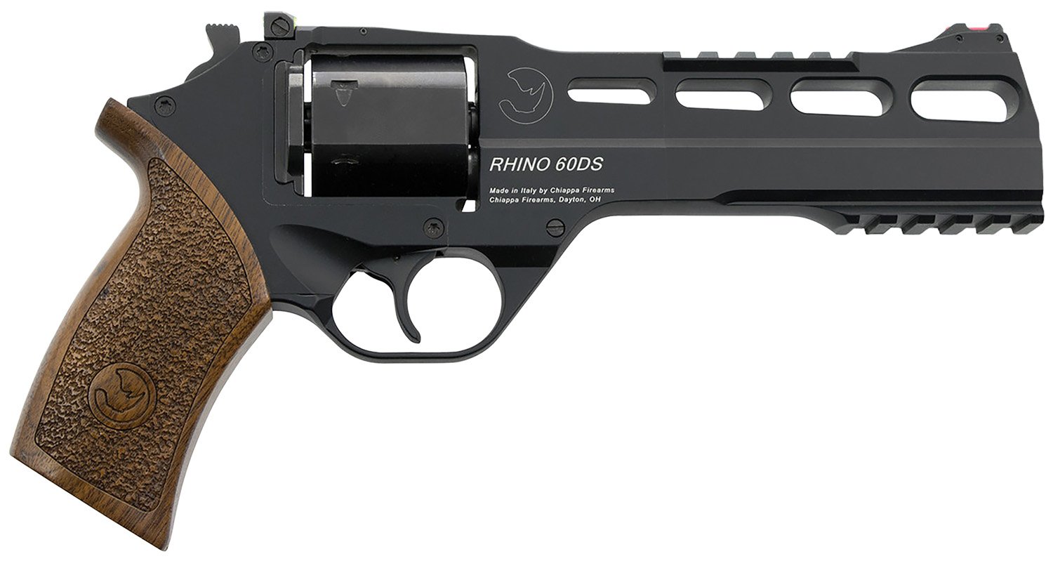 RHINO 60DS 9MM 6" BLK ADJ