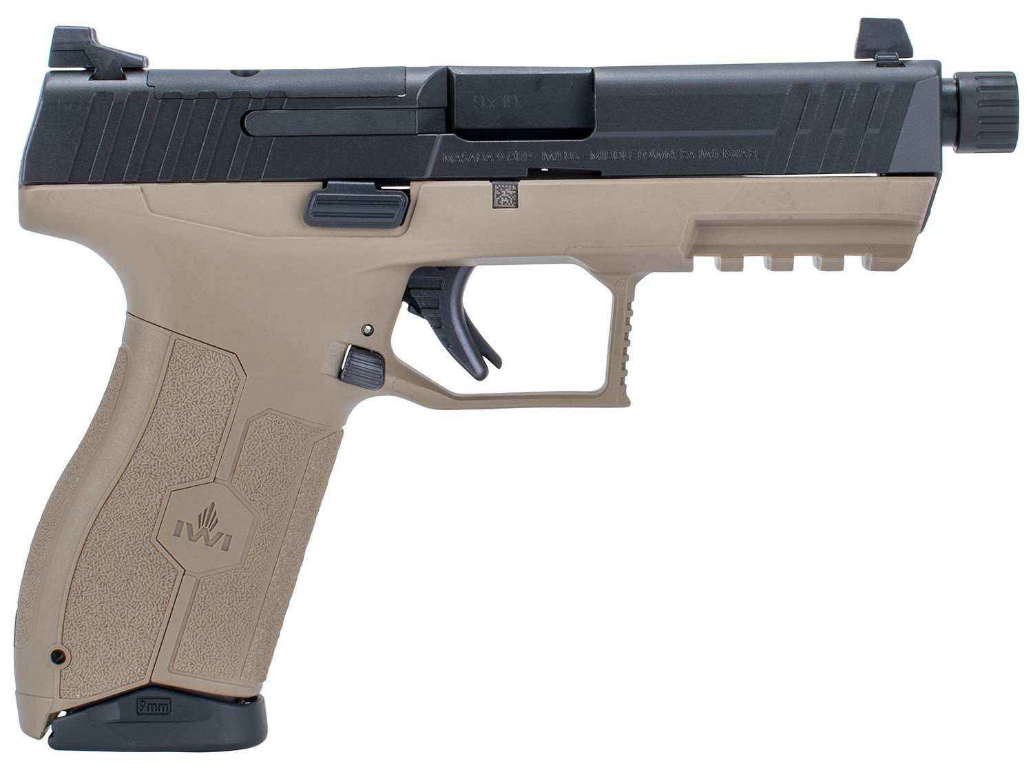 MASADA OR 9MM POLY FDE 17+1 TB