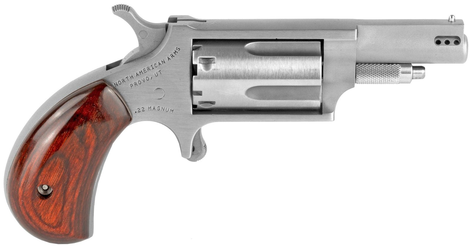 MINI 22MAG REV 1-5/8" SS PRTD