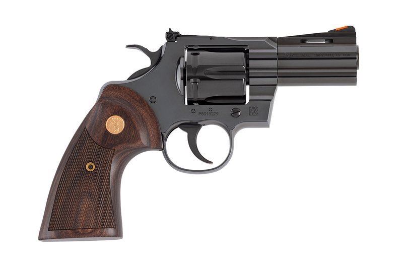 PYTHON 357MAG BL 3" 6RD AS