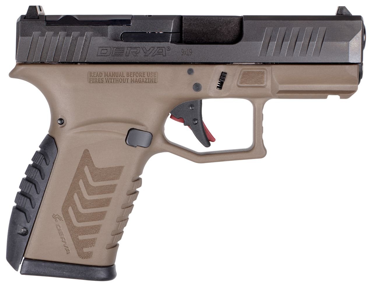 DY9Z 9MM BROWN/BLK 15+1 OR