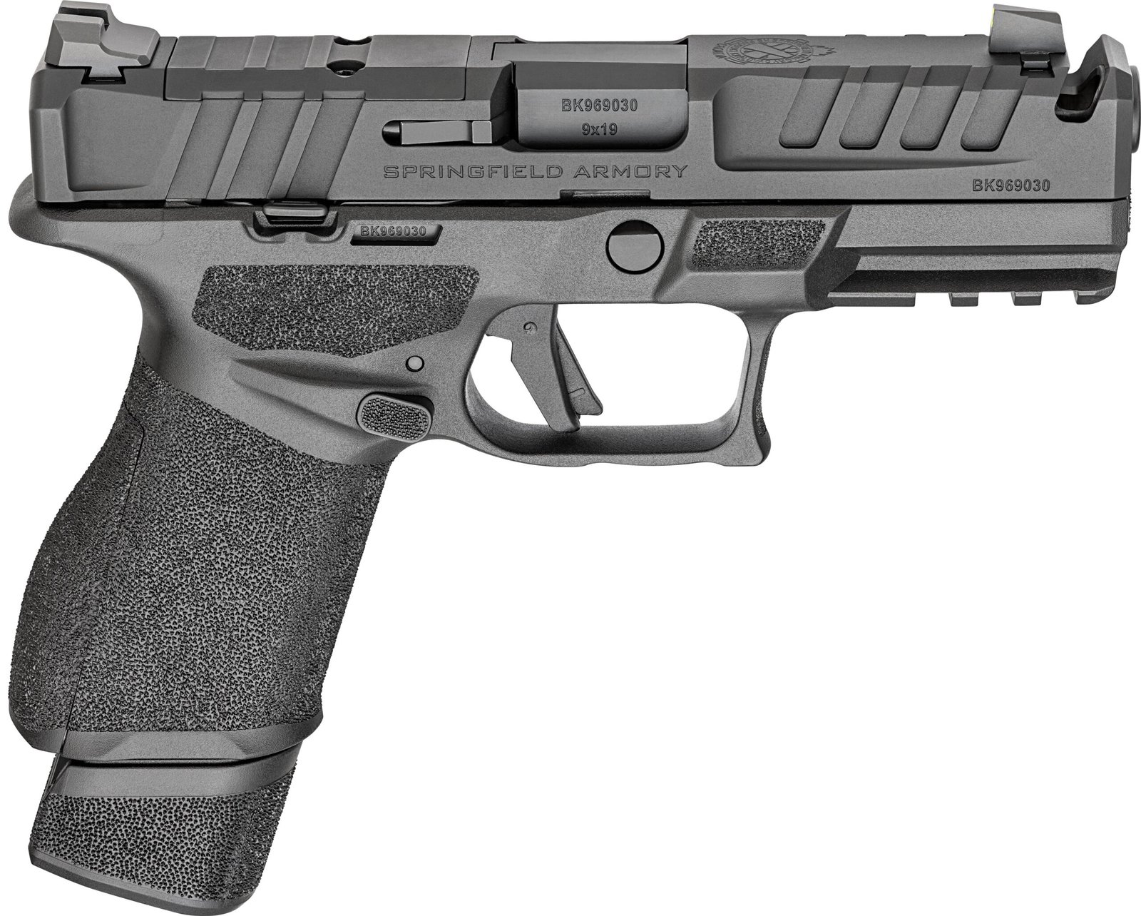 ECHELON 9MM BLK 4" 18+1 COMP