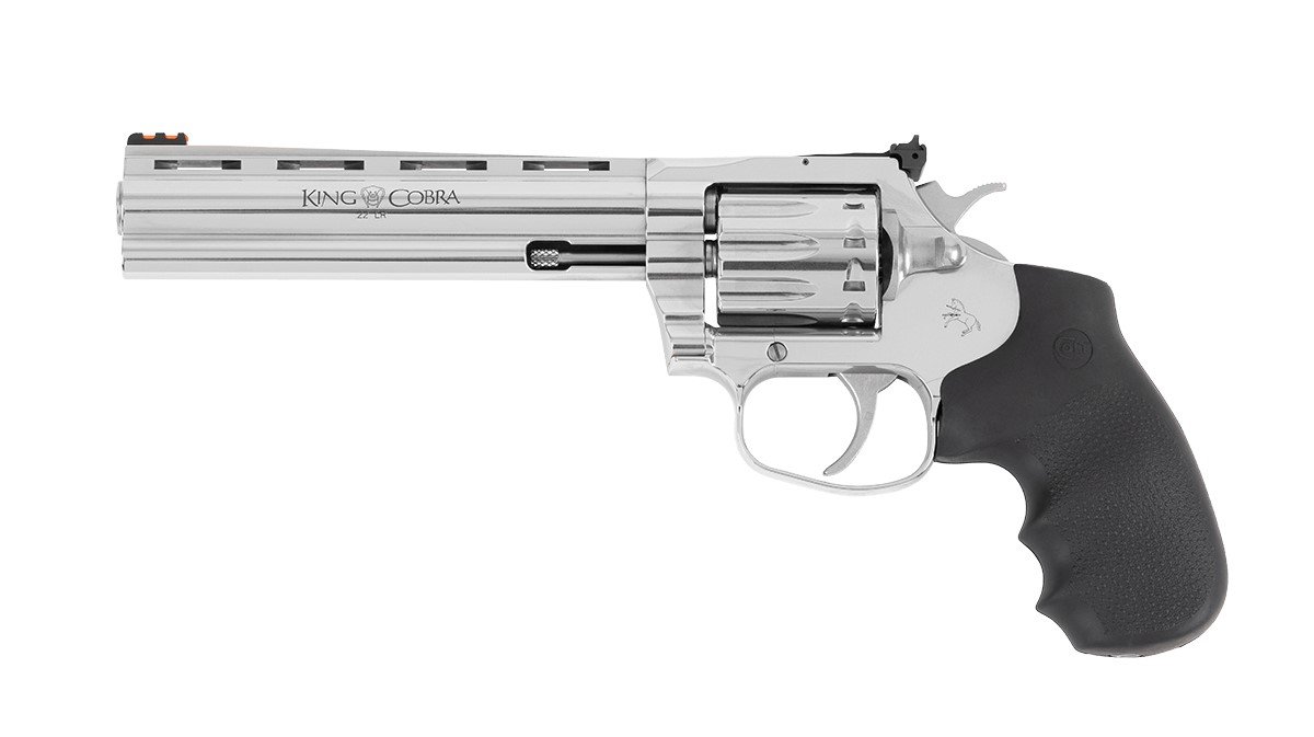 KING COBRA 22LR SS 6" SA/DA