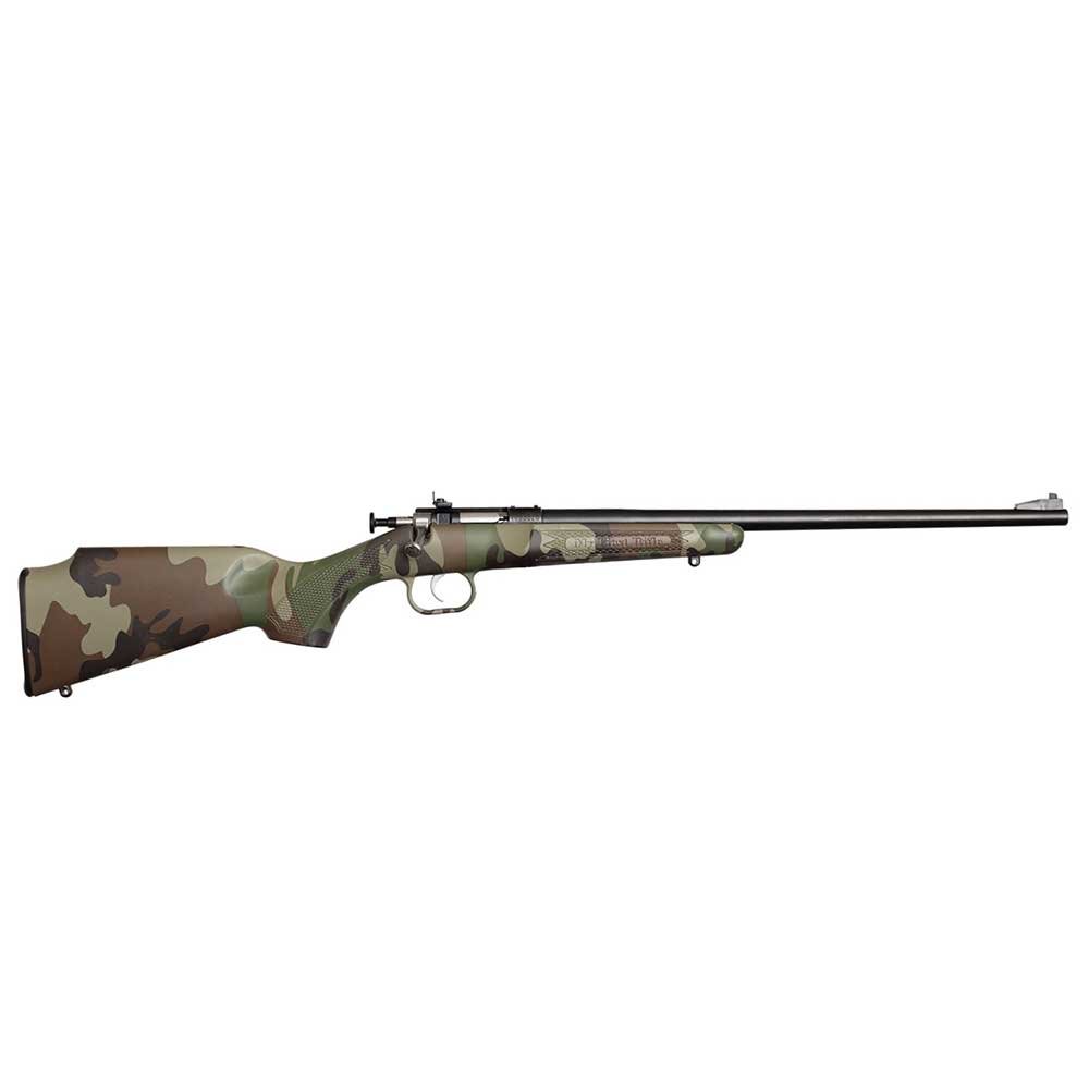 CRICKETT 22LR M81 CAMO/BLUED