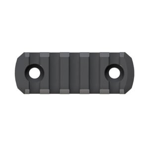 M-LOK ALUMINUM RAIL 5 SLOT BLK