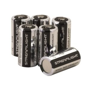 CR123A LITHIUM BATTERIES 6PK